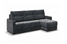 Угловой диван BOSS 3.0 MAX шенилл Gloss карбон