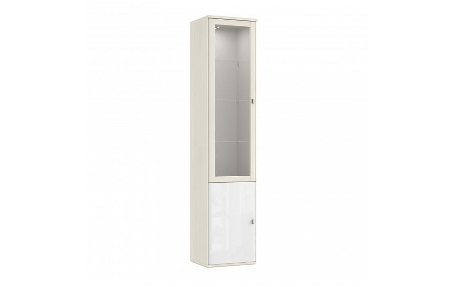 ШКАФ-ВИТРИНА СО СТЕКЛЯННЫМИ ПОЛКАМИ ELEGANTE LE4372.2 Dятьково Design - ДЯТЬКОВО
