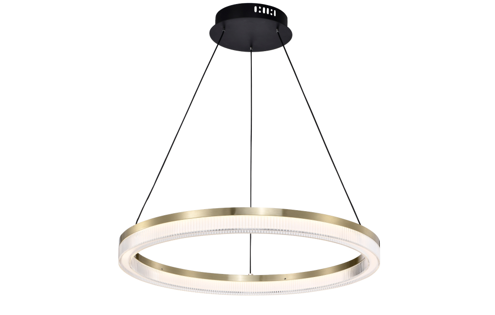 Подвесная люстра Cirkler (золото) D600*H100/1500 LED*30W Ангстрем