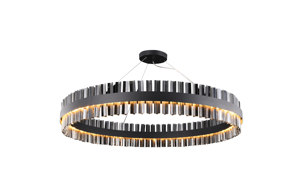 Подвесная люстра Marquis (чёрный) D1000*H150/1500 LED*54W Ангстрем