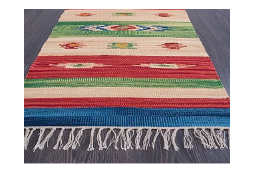 Индийский ковер из хлопка «KILIM COTTON» CT233-MIX Мир ковров