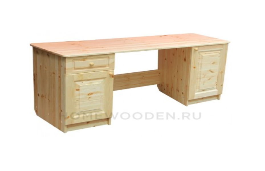 Стол письменный (Тумбы: дверь + ящик-дверь) Мебель Белоруссии