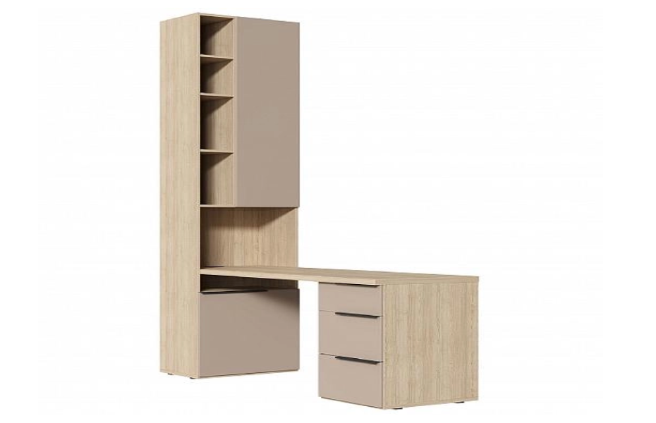 Стол письменный Некст со стеллажом