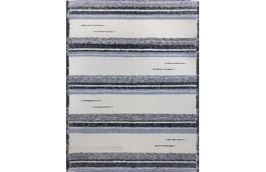 Испанский ковер из хлопка «BARCELONA ART» OCEAN GRIS Мир ковров