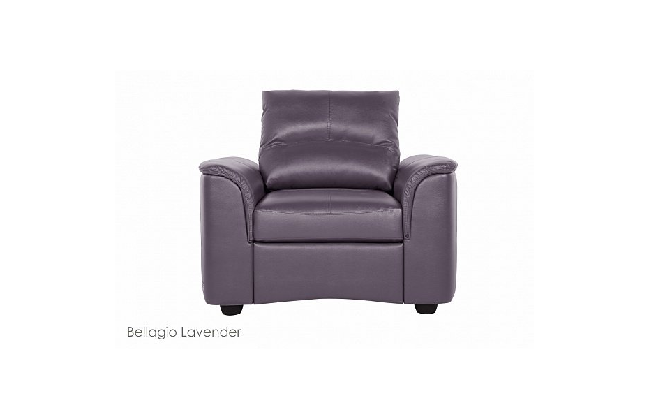 Кресло "Фиджи", Кожа Bellagio Lavender