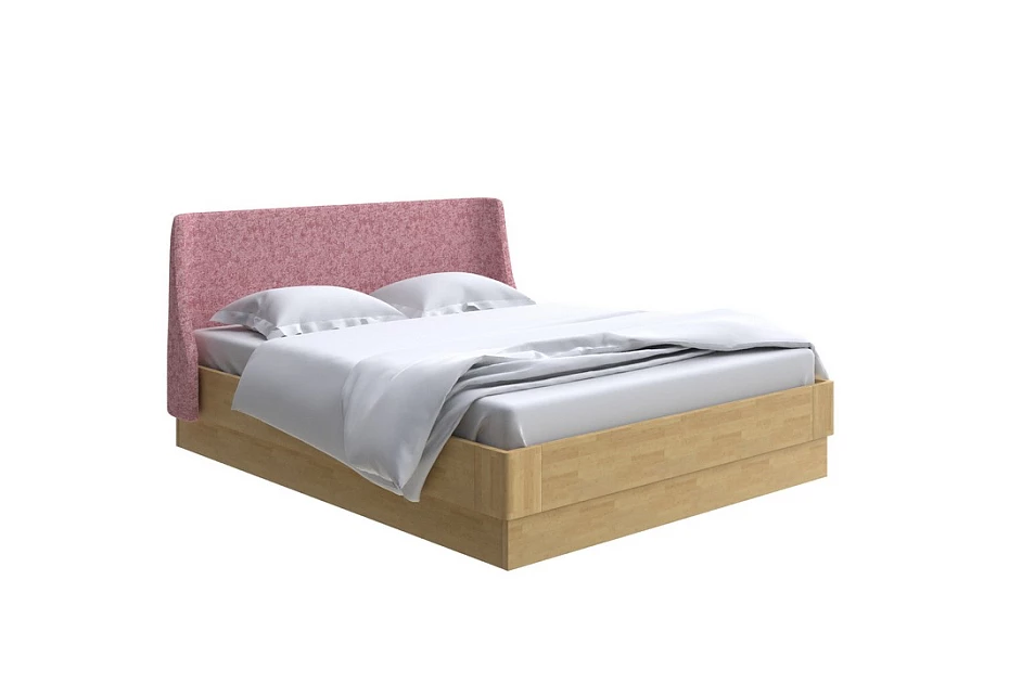 Кровать Lagom Side Wood с подъемным механизмом — 140×190 см