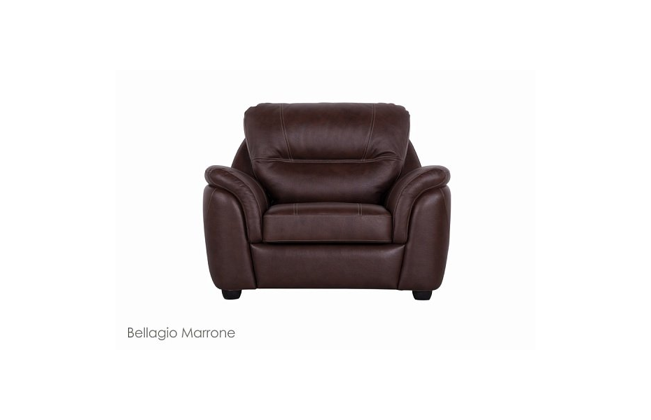Кресло "Невада" , Кожа Bellagio Marrone Home Collection