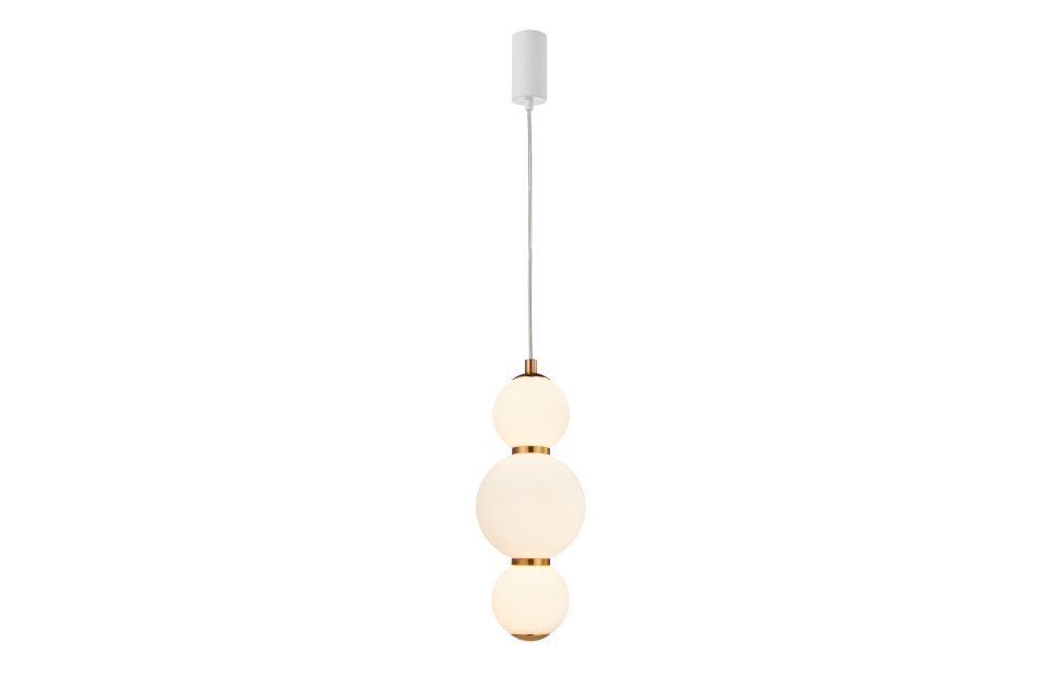Подвес Kiran (белый) D130*H440/2050 LED*7W Ангстрем