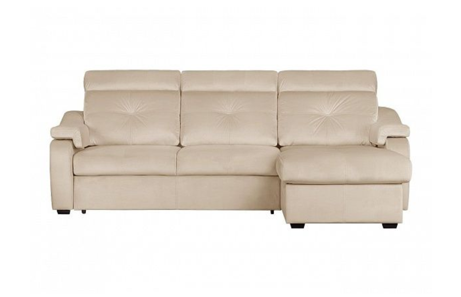 Угловой диван Модульный Кёльн с канапе , Бежевый, Ткань Vendetta 1