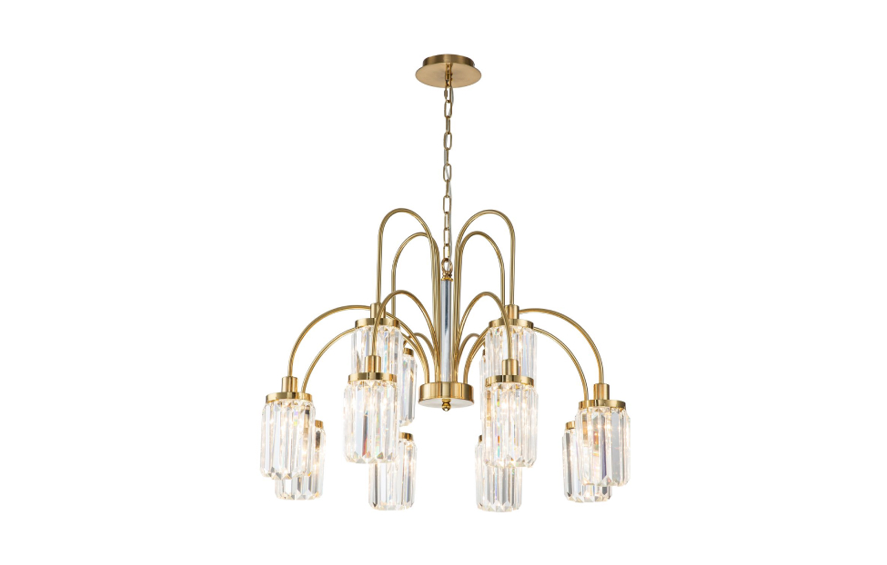 Подвесная люстра Duke D815*H650/1650 12*E14*40W Ангстрем