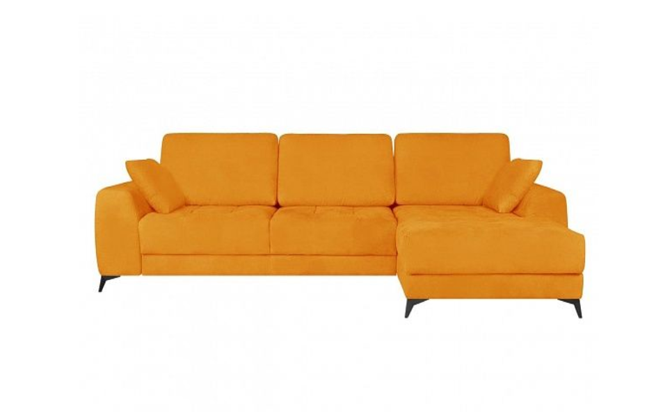 Угловой диван Монако с канапе 85/29, Желтый, Ткань Zenit 28