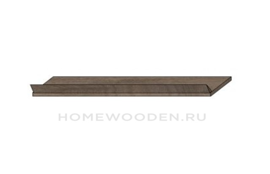 полка 53-с-карнизом - размер 606x63x329 Мебель Белоруссии