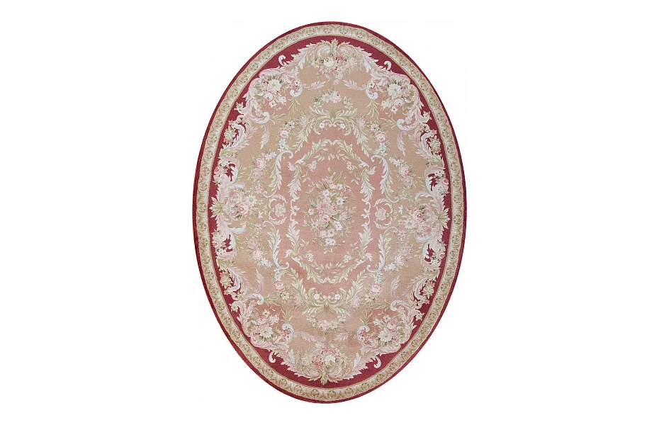 Китайский ковер из шерсти «SAVONNERIE EXCLUSIVE» WDG-006(Oval) Мир ковров