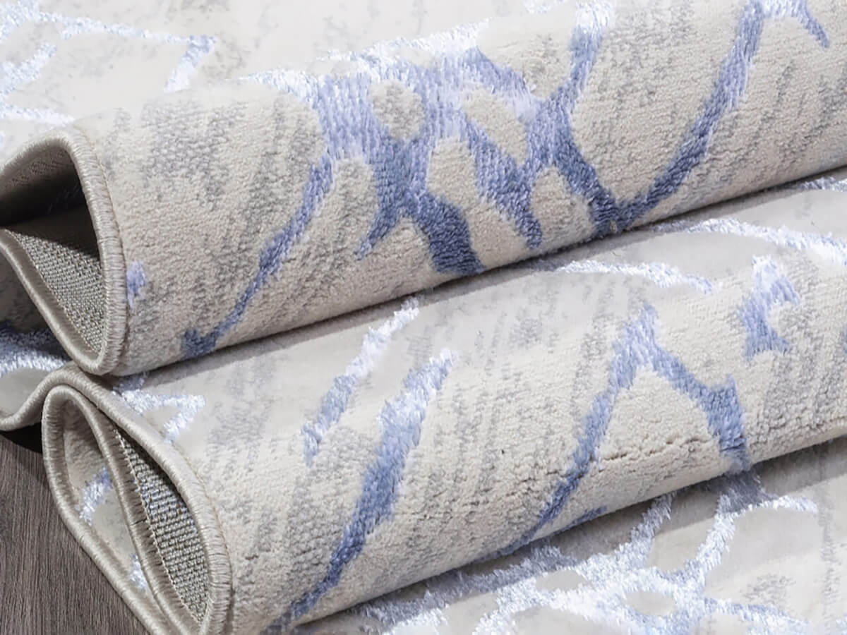 LIMAN Ковер (CREAM-BLUE) Frendom