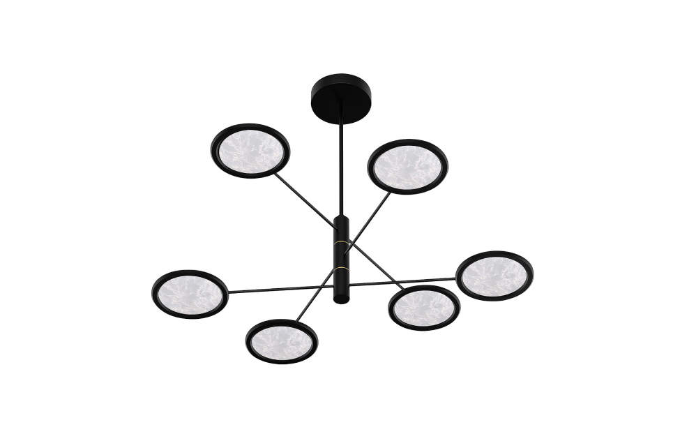 Потолочная люстра Imma (чёрный) D1200*H770 6*LED*9W