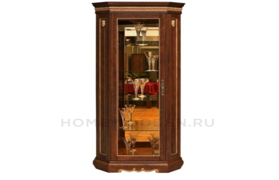 Шкаф с витриной Милана 10 П265.10 Мебель Белоруссии