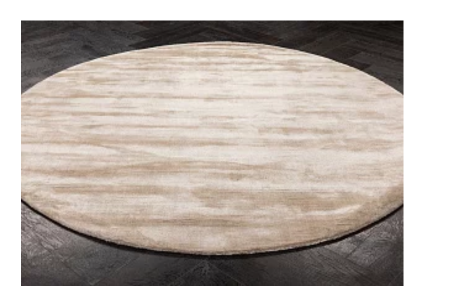 Индийский ковер из шёлка «SILK VEIL» PLAIN-G145(Round) Мир ковров