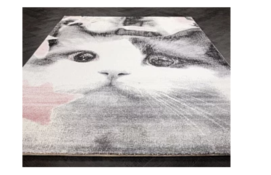 Турецкий ковер из полипропилена «KITTY» 8749A-CRE-PINK Мир ковров