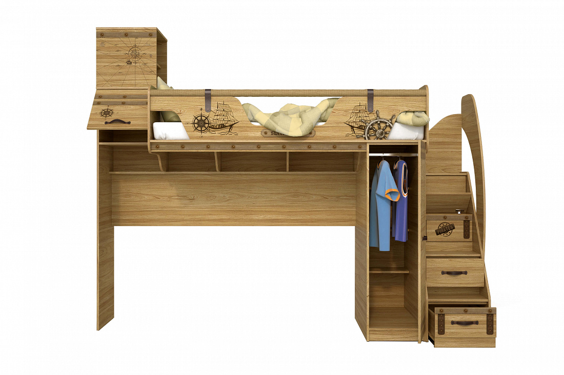 Кровать-Чердак Корсар 4