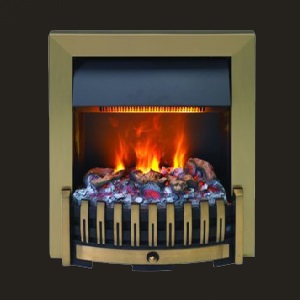 Электрический очаг 3D Dimplex Danville Ant. Brass Истопник