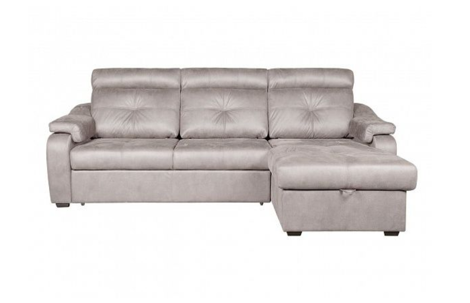 Угловой диван Модульный Кёльн с канапе , Бежевый, Ткань Morello Slate