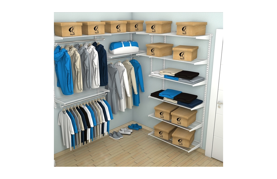 Гардеробная №16, белая.