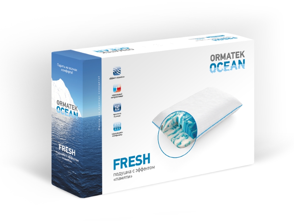 Подушка Ocean Fresh L Орматек