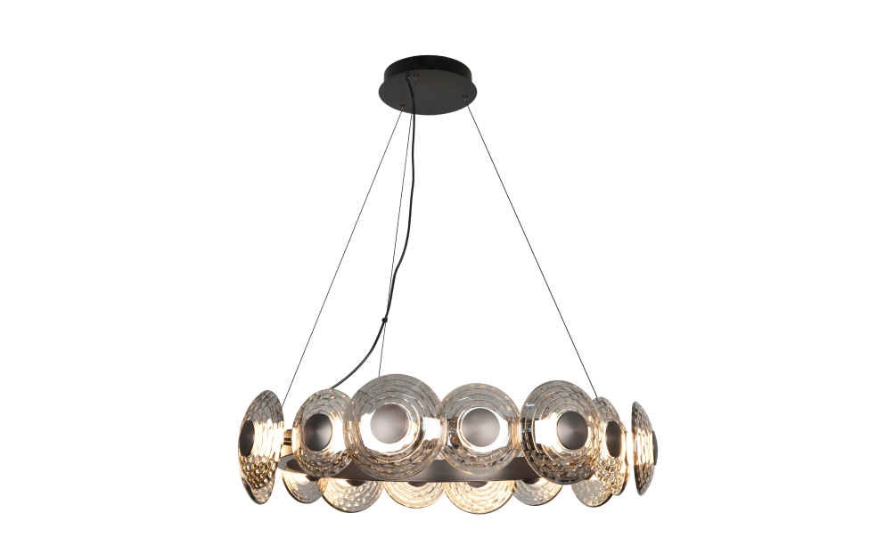 Подвесная люстра Claros (чёрный) D700*H295/1590 LED*72W