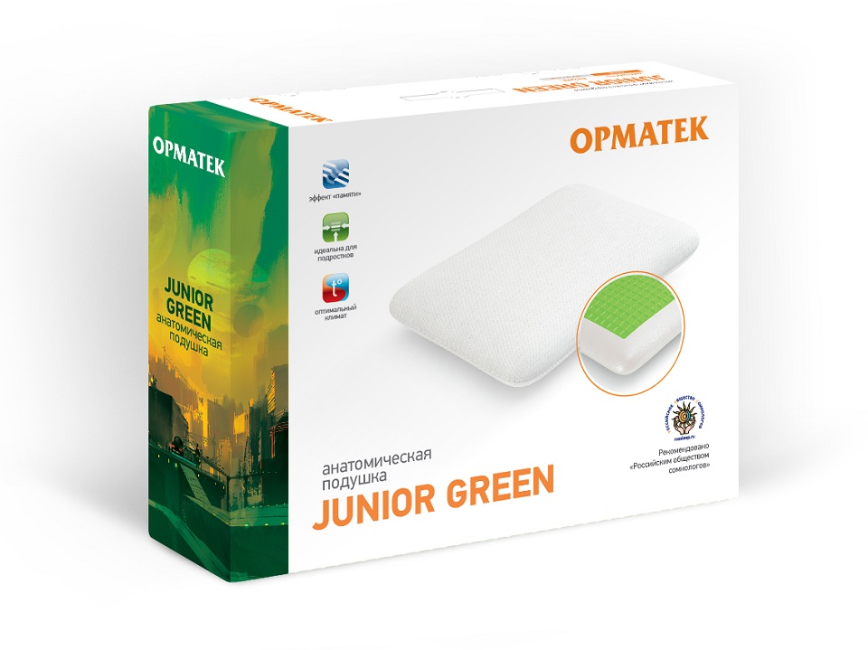 Подушка Junior Green Орматек