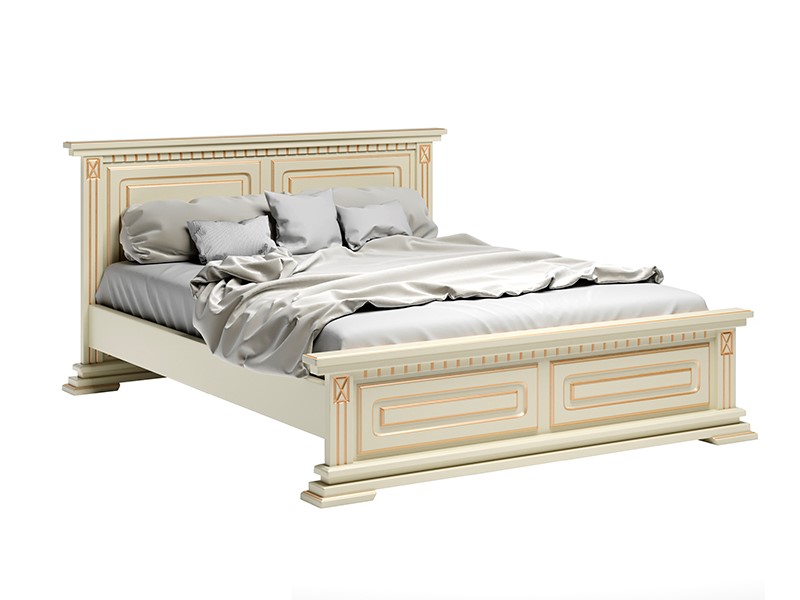Кровать из массива RIVIERA Ivory Askona - АСКОНА