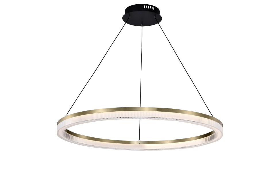 Подвесная люстра Cirkler (золото) D800*H100/1500 LED*42W Ангстрем