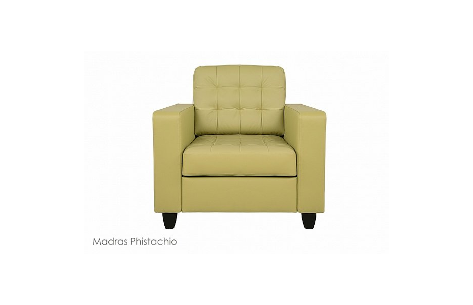 Кресло "Камелот", Кожа Madras Phistachio Home Collection