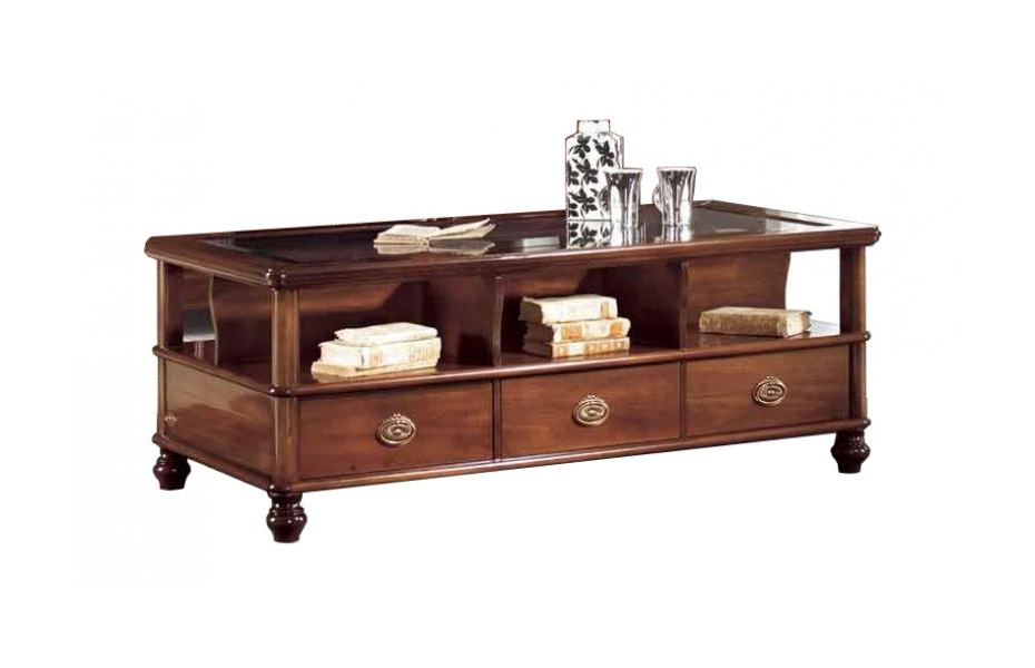 Столик журнальный 3 ящика Maria Silva MS834