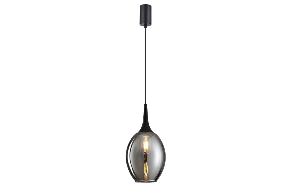 Подвес Dubbel (чёрный) D180*H530/2030 1*E27*40W Ангстрем