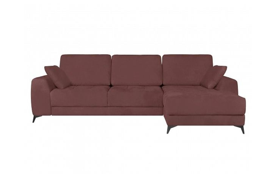 Угловой диван Монако с канапе 85/29, Бордовый, Ткань Zenit 25
