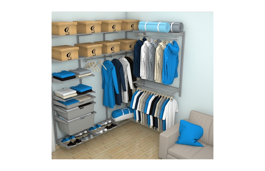 Гардеробная №22, серая.