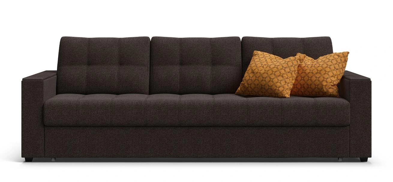 Диван Атланта НПБ 120 Рогожка Мальмо шоколад