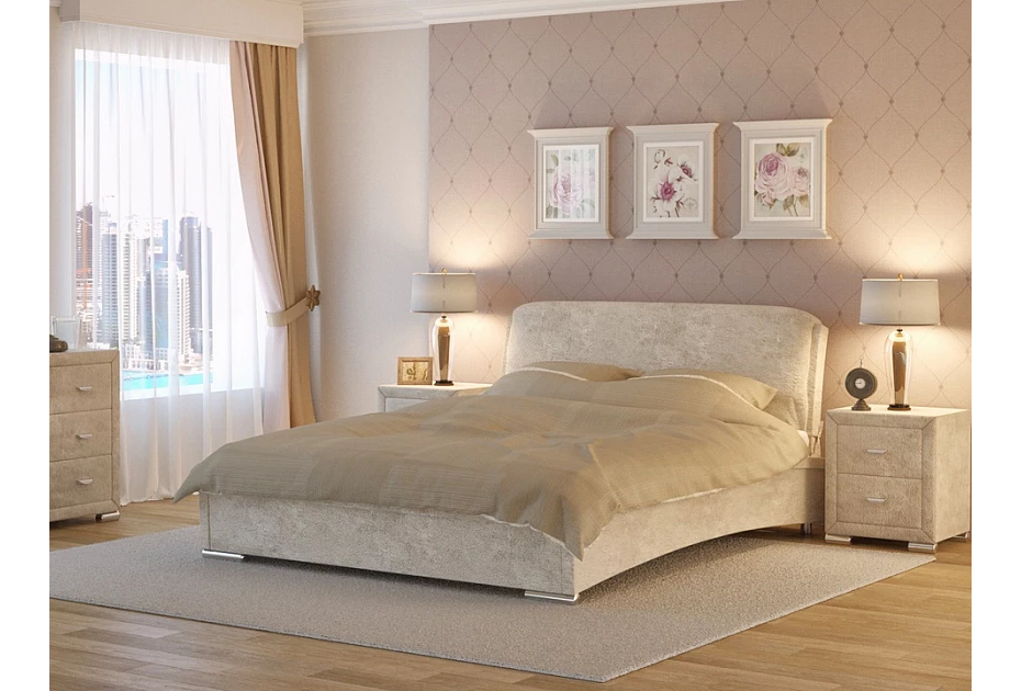 Кровать Nuvola-4 (1 подушка) — 140×200 см