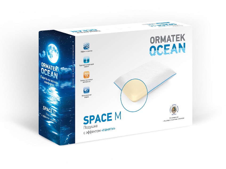 Подушка Ocean Space M Орматек
