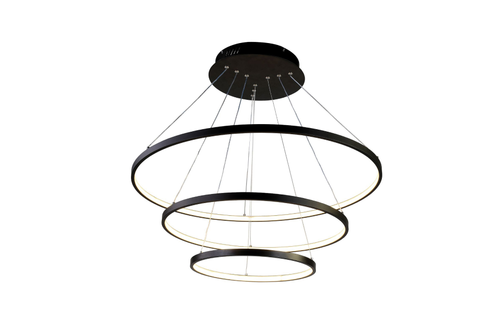 Подвесная люстра Giro D400*D600*D800*H600/1800 LED*95W Ангстрем