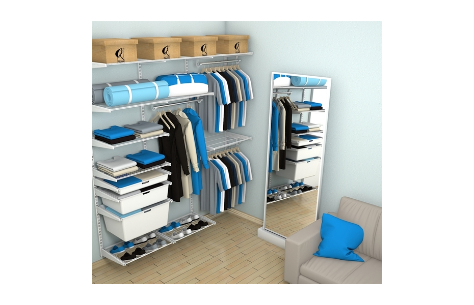 Гардеробная №23, белая.