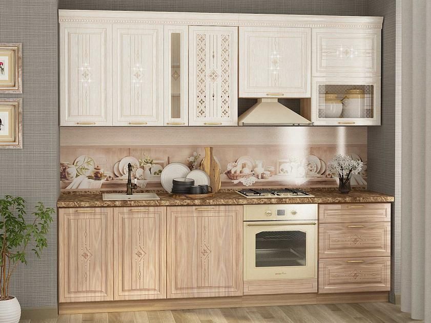 Кухонный гарнитур Шарлотта 11 (ширина 260 см)