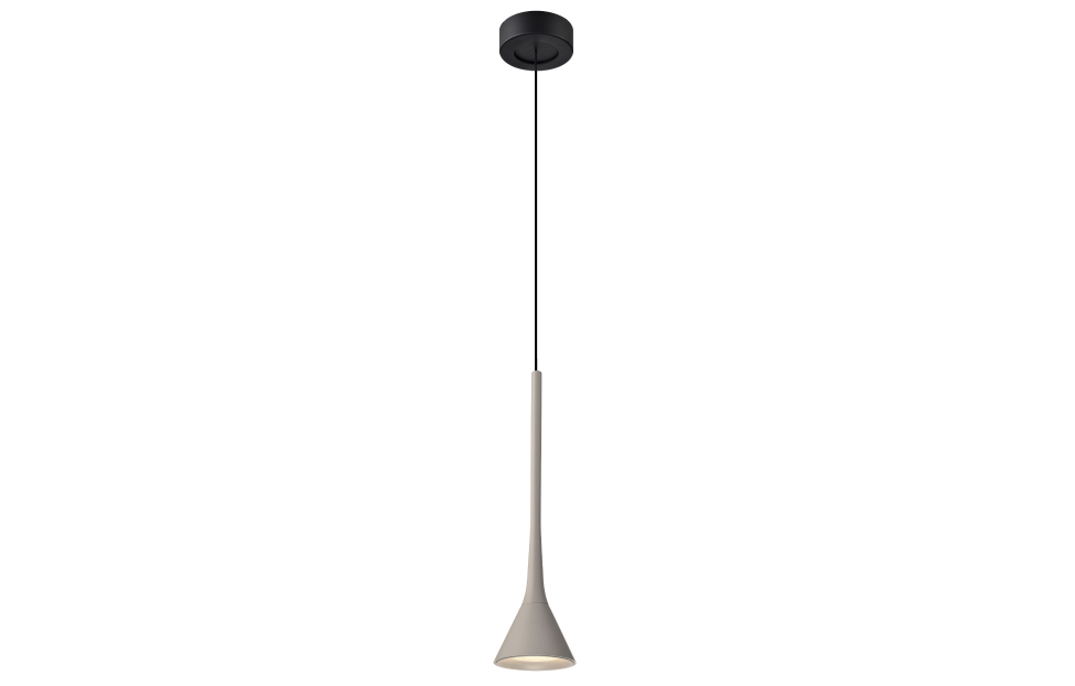 Подвес Klokken (серый) D120*H500/1500 LED*6W Ангстрем