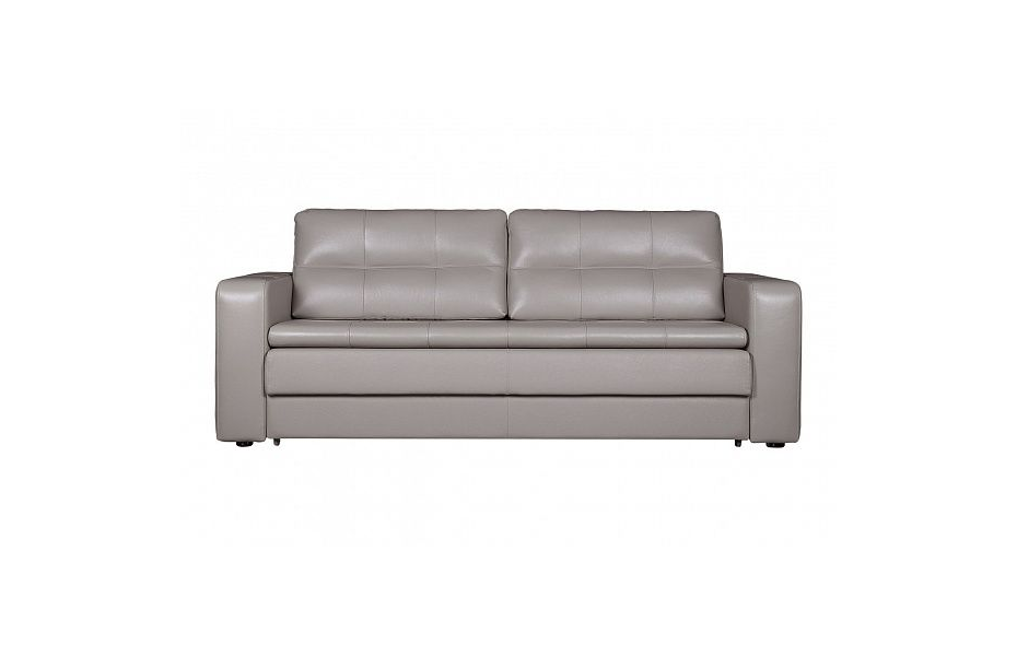 Диван Неаполь 3р 250, Серый, Кожа Bellagio Grigio Home Collection