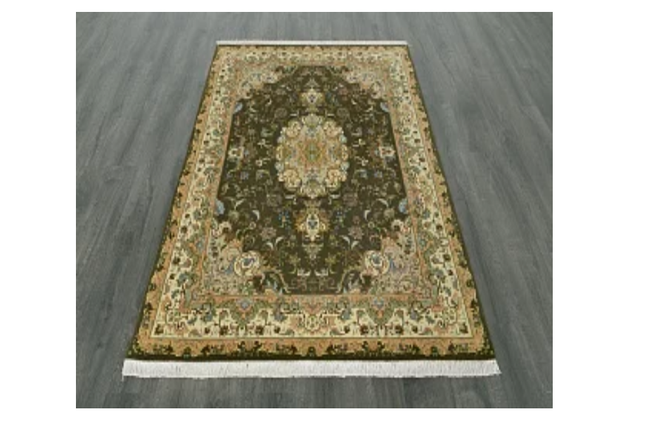 Иранский ковер из шерсти и шёлка «TABRIZ 40» 9-670-IR 155 x 220 см