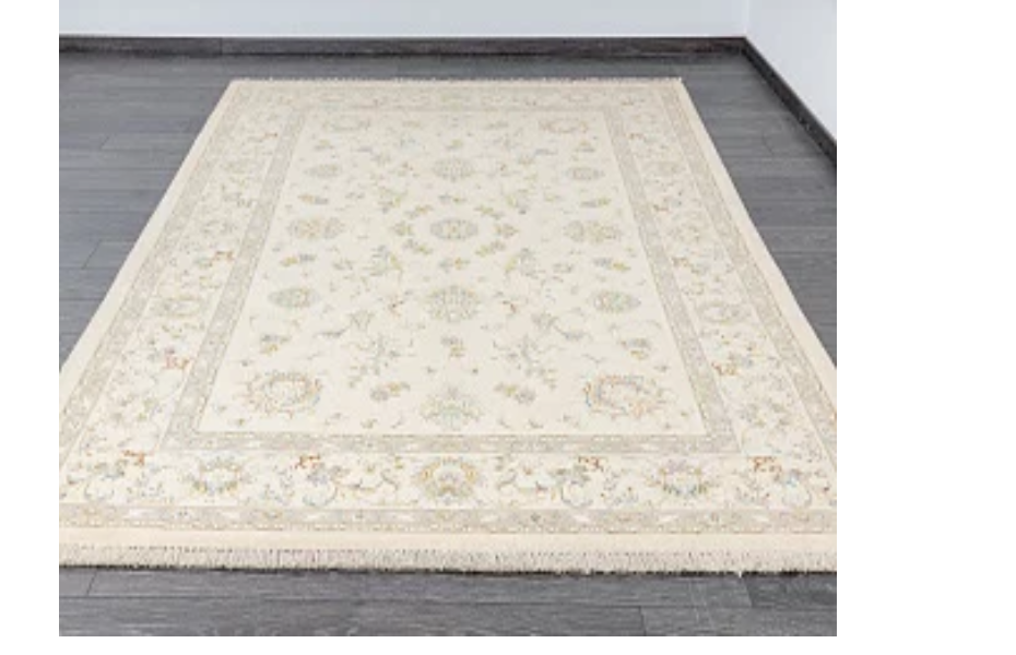 Иранский ковер из шерсти и шёлка «TABRIZ-FLORAL» 900-30044-IR 202 x 301 см