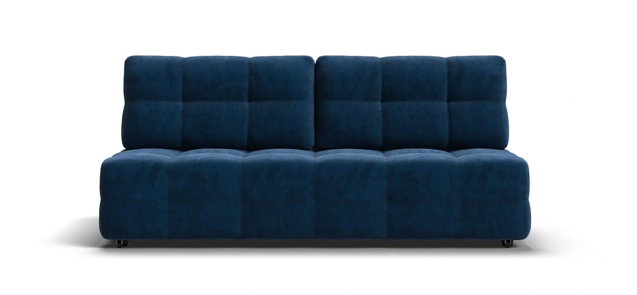 Диван Денди Мини Велюр Монолит синий