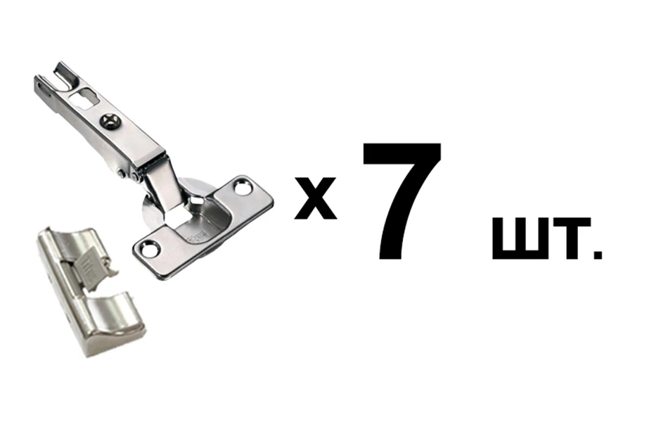 Комплект из 7-ми доводчиков с петлей - ДО(ПН)-031 Хорошая мебель ТриЯ