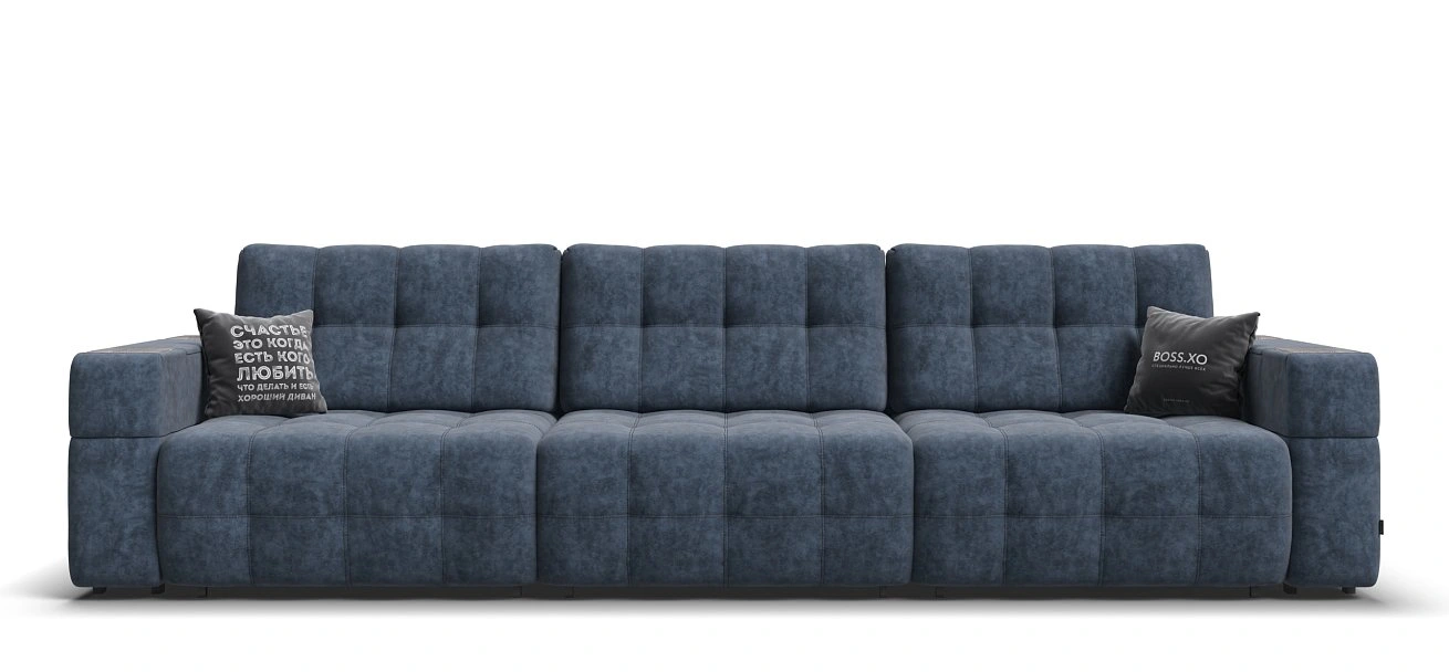 Диван Босс ХО Макс Велюр Роял топаз / Камень