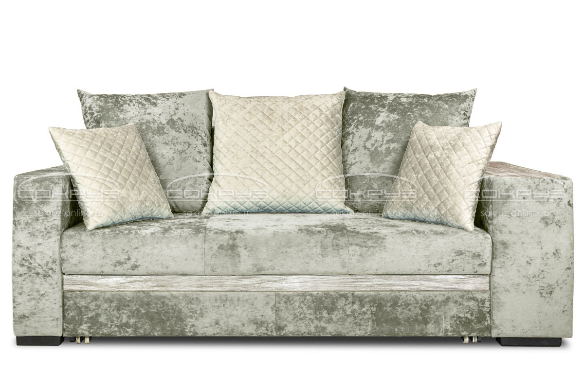 Прямой диван Атлант 3, бежевый